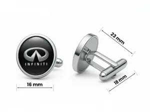 Infiniti Men Cufflinks High End Racing Professional Z Edition